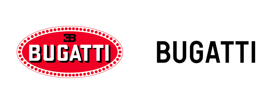 Bugatti logo redesign