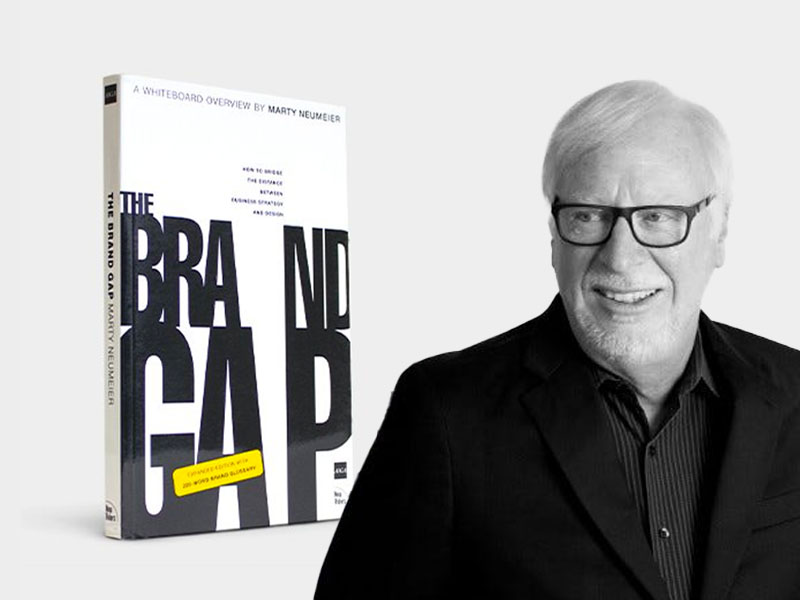 Marty Neumeier and his book "The Brand Gap"